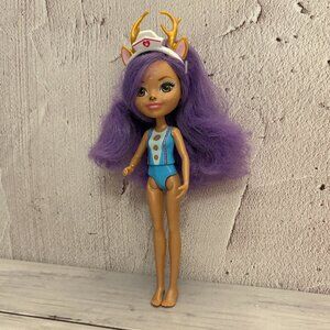 Enchantimals Caring Vet Doll 2016 Purple Hair Reindeer Antlers (SKU: 267TO)